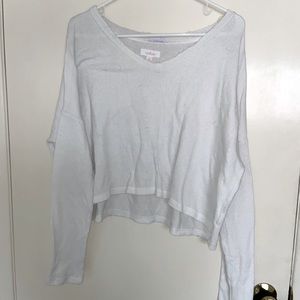 Colsie / Target white thermal top